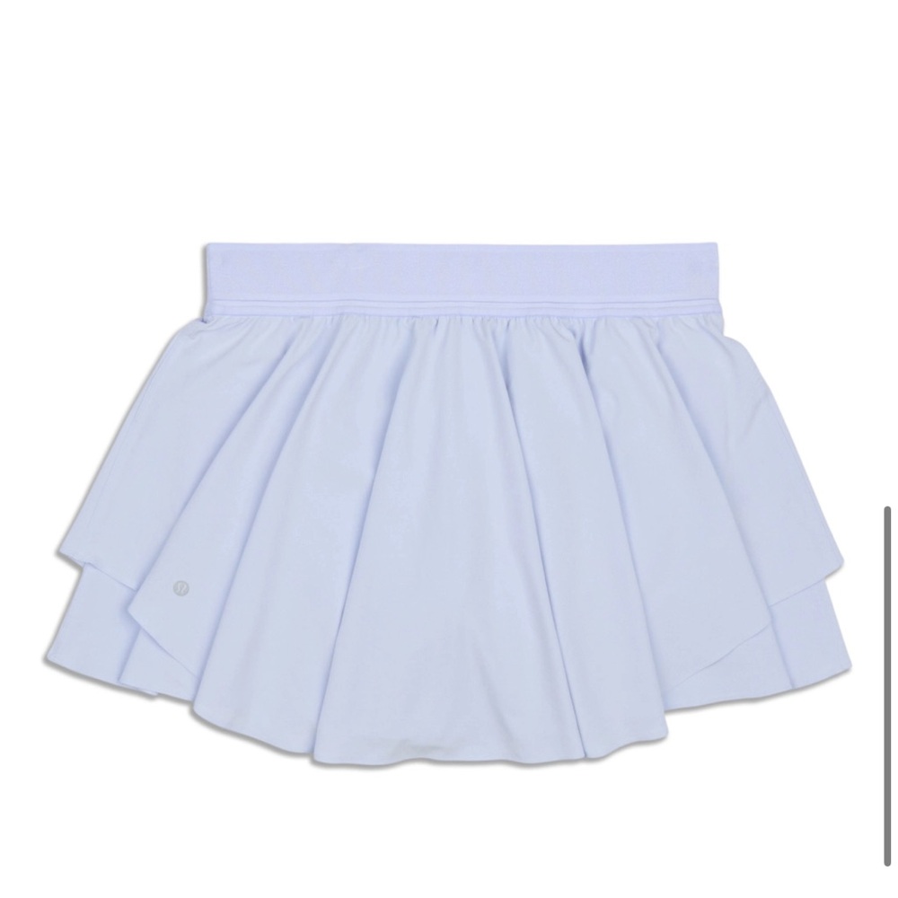 Lululemon Court Rival High-Rise Skirt Size 8 pastel blue- never worn!